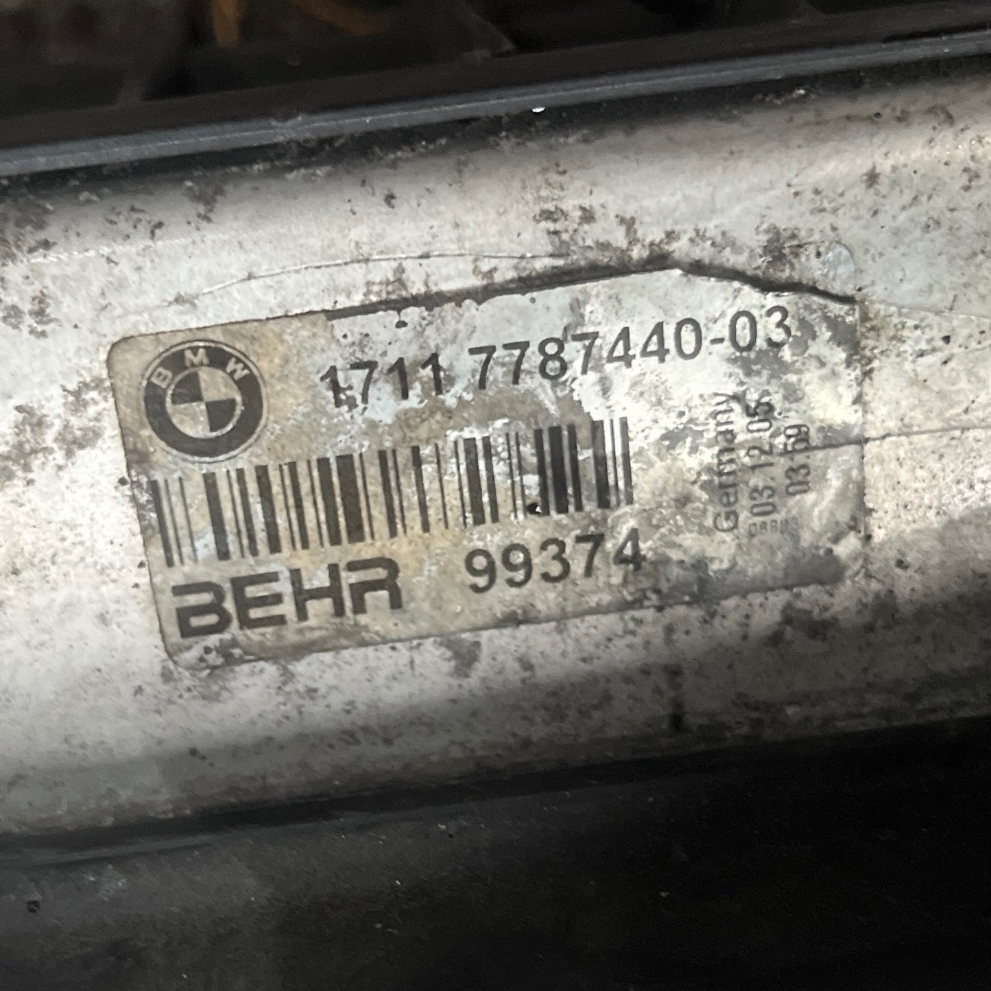 BMW E60 E61 5 SERIES Diesel Complete Rad Pack 7787440/7795823