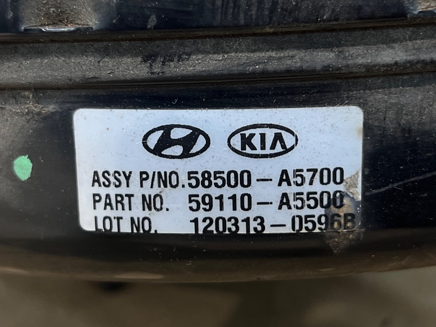 33546 H3A 2013-2016 KIA/HYUNDAI DIESEL (D4FC) BRAKE SERVO. 59110-A5500