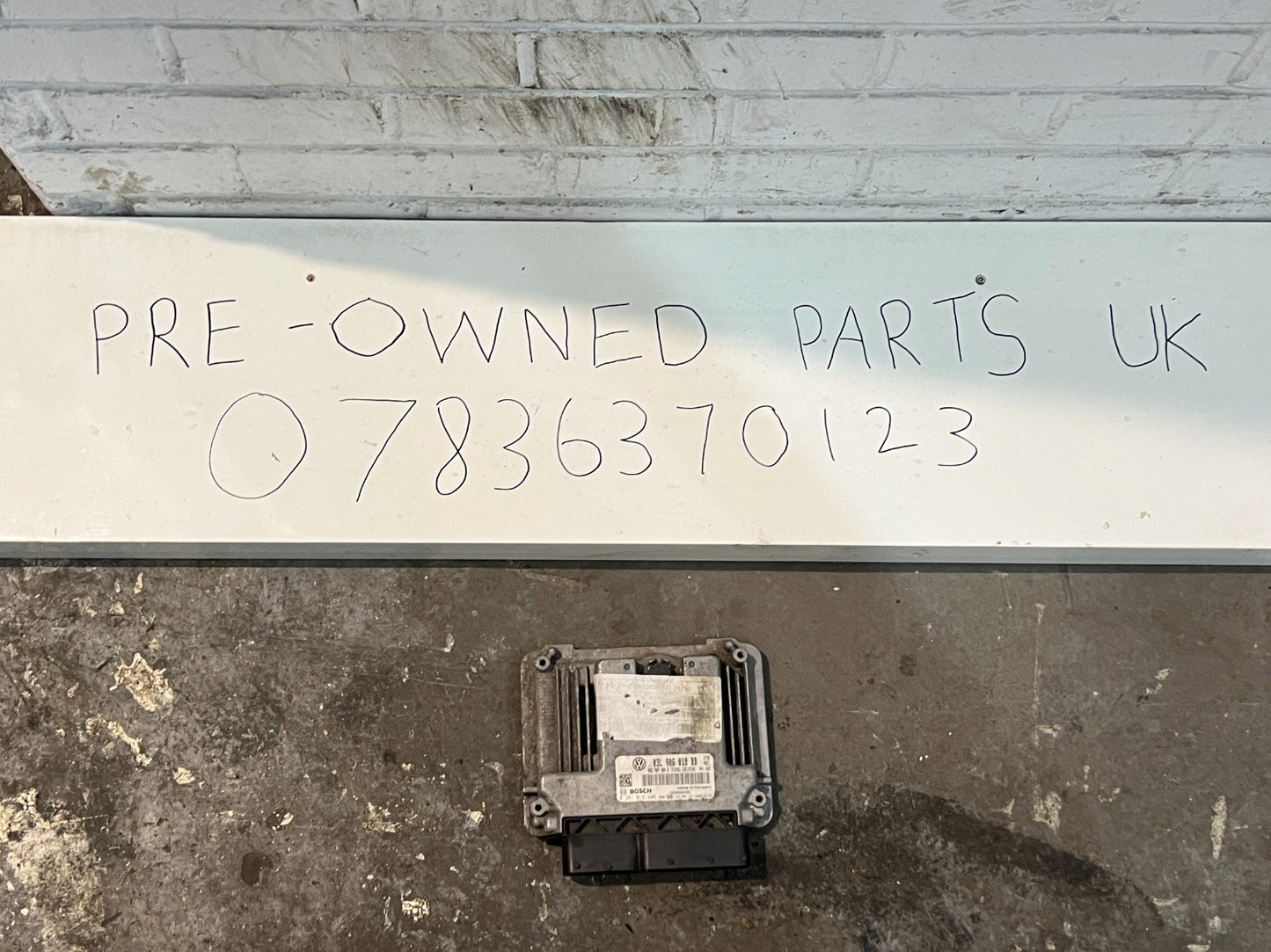 VW AUDI SEAT SKODA 2.0 TDI ECU 03L906018 EDC17C36 Used