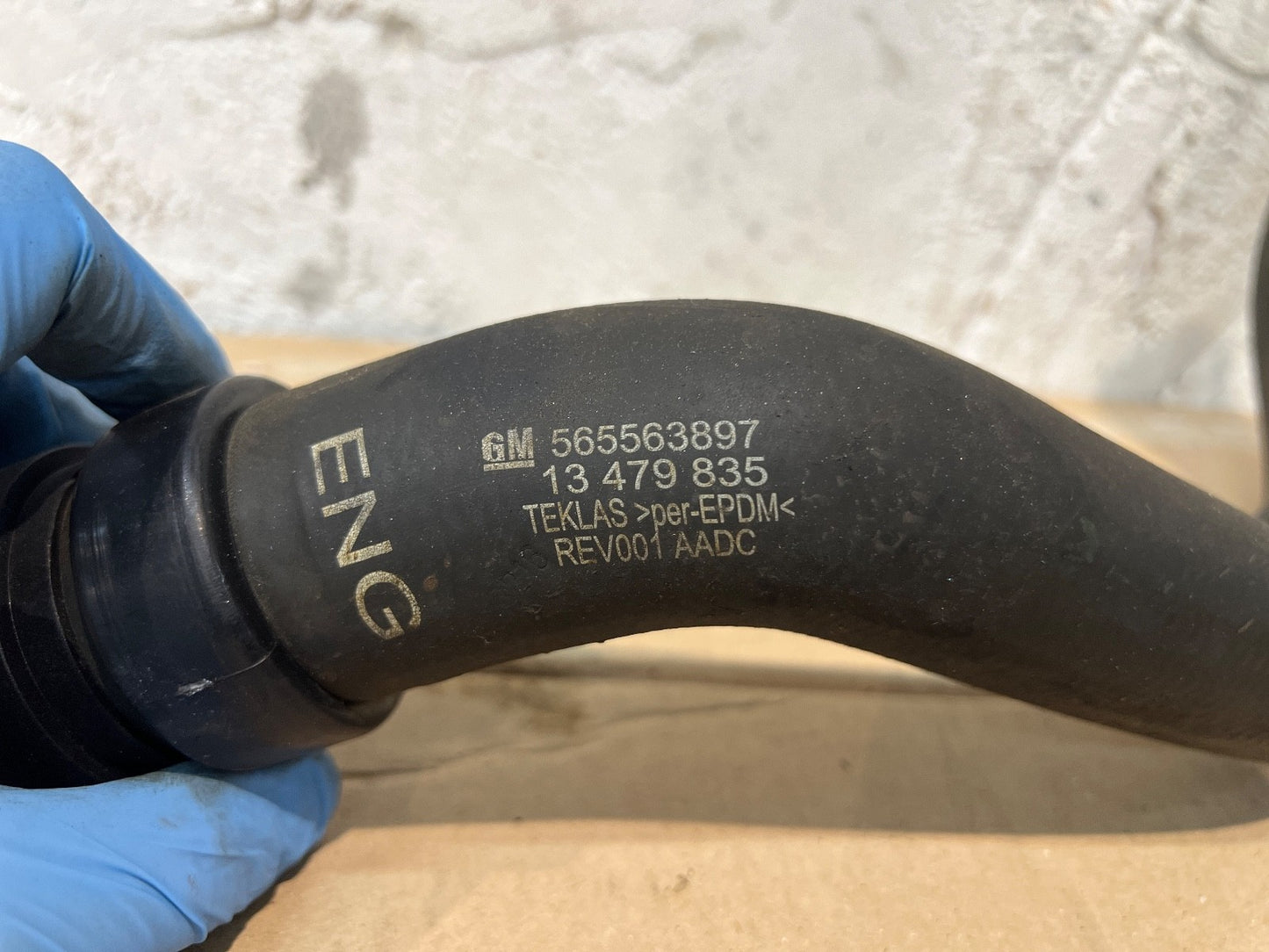 16-21 VAUXHALL ASTRA K MK7 1.6 DIESEL WATER COOLANT PIPE HOSE B16DTU 565563897