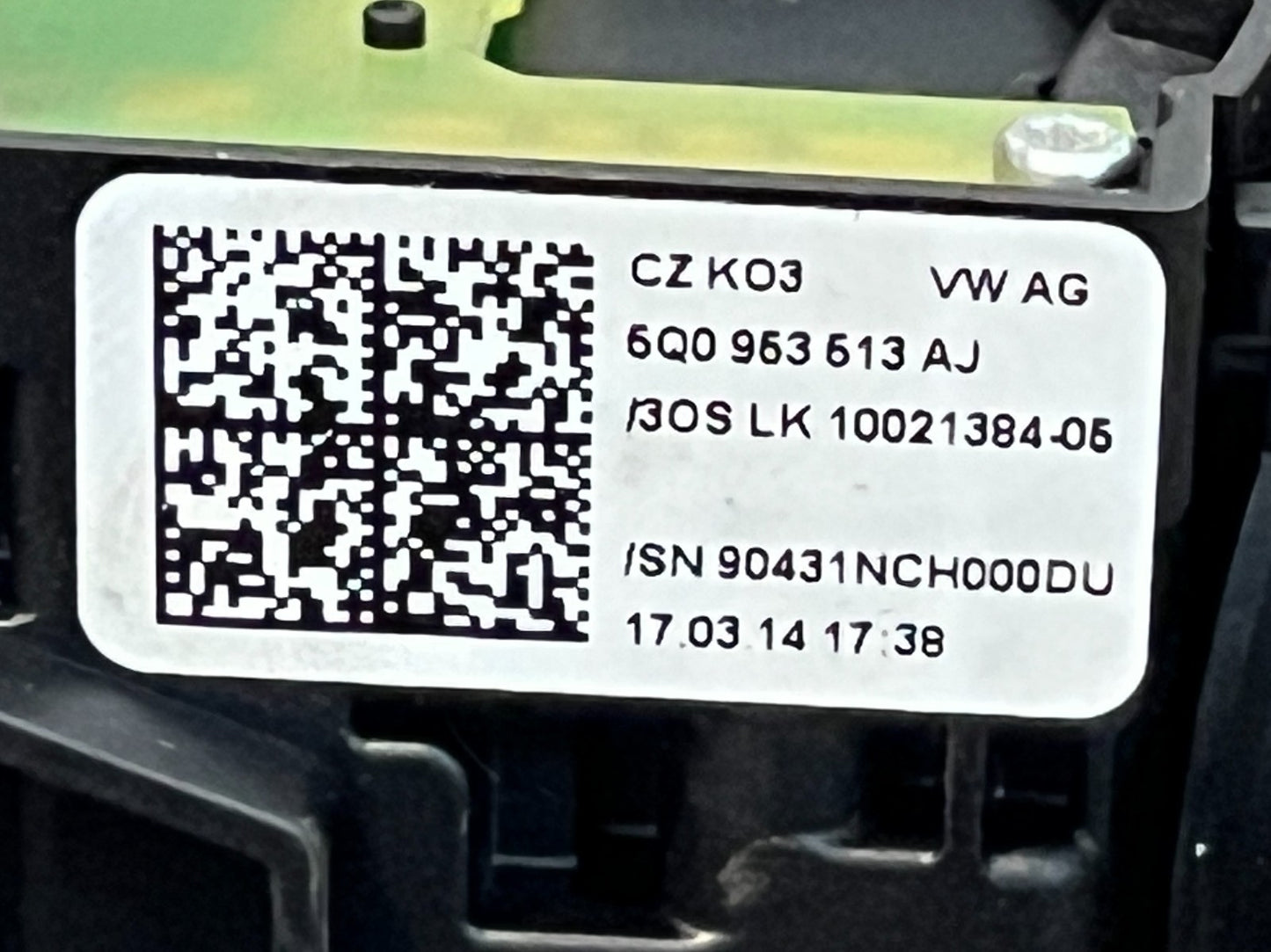 VW Golf MK7 Indicator Stalk w/ Cruise 2013-20