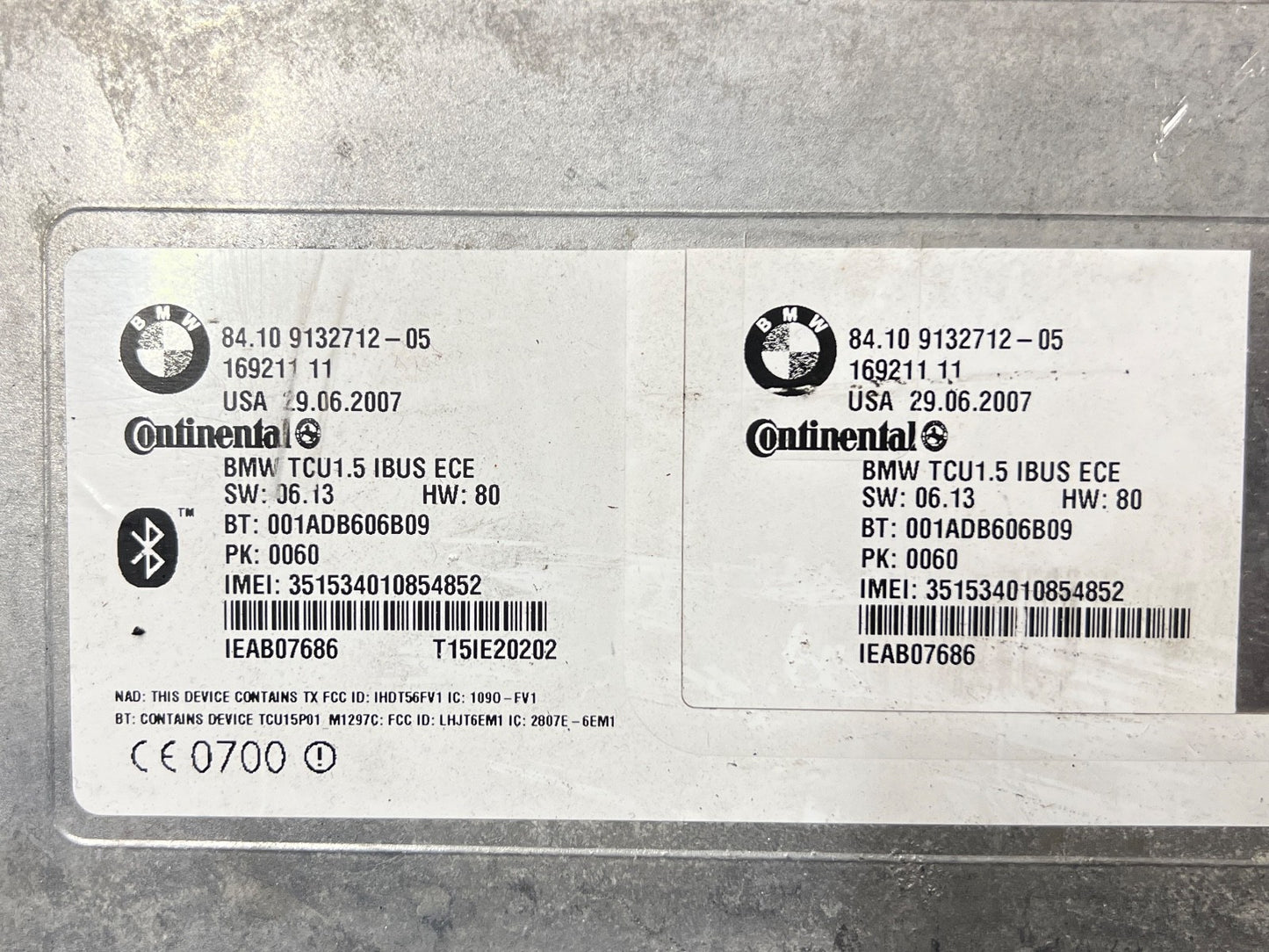 BMW E83 Telematics Bluetooth Control Unit Module 9127894