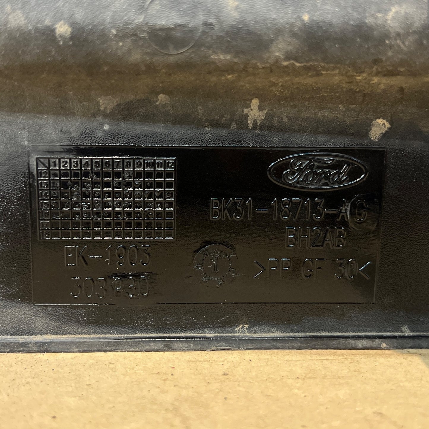 Ford Transit MK8 CMAX AIR INTAKE DUCT 2.0 2013-2023 P/N BK3118713AG BK3118713