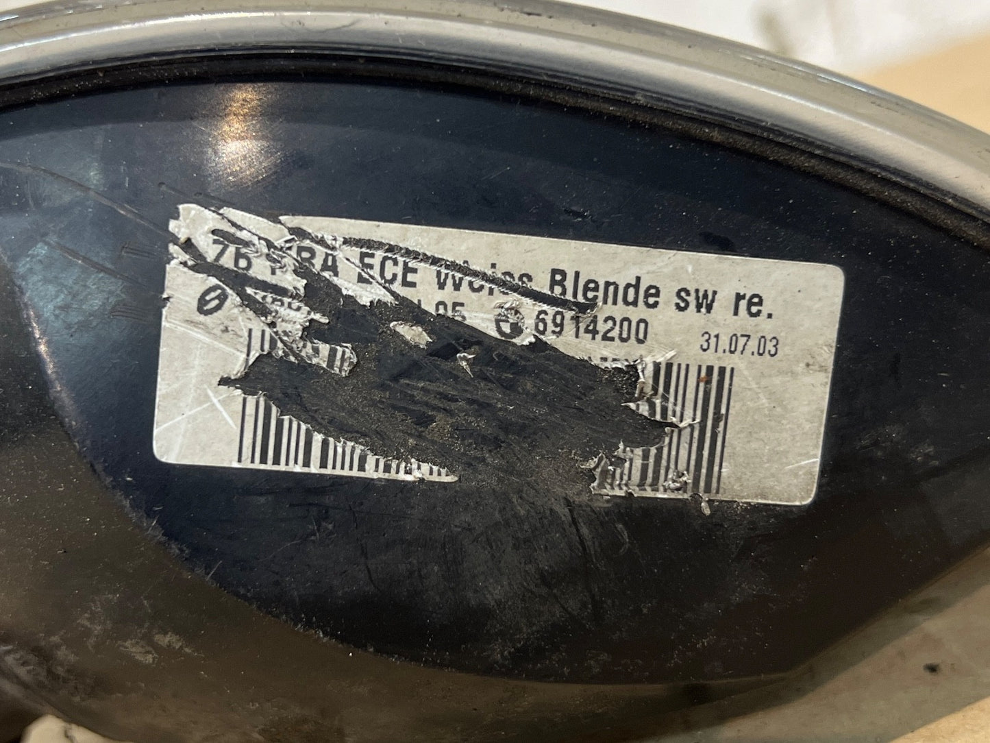 GENUINE BMW 3 SERIES E46 LCI FRONT LEFT NSF INDICATOR LIGHT 6914200