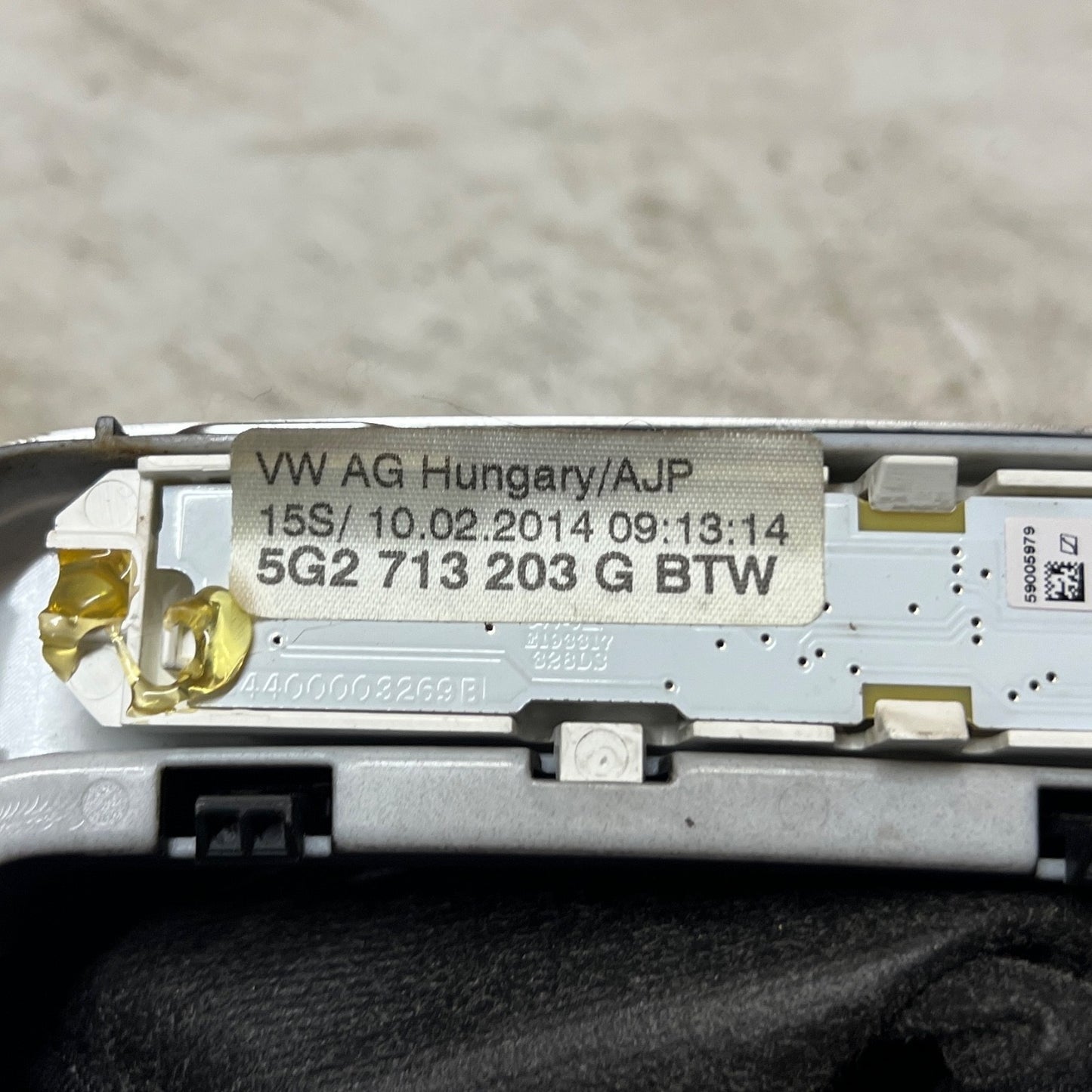 2012-2019 Volkswagen Golf GTD Mk7 Mk7.5 DSG Gear Knob 5G2713203G