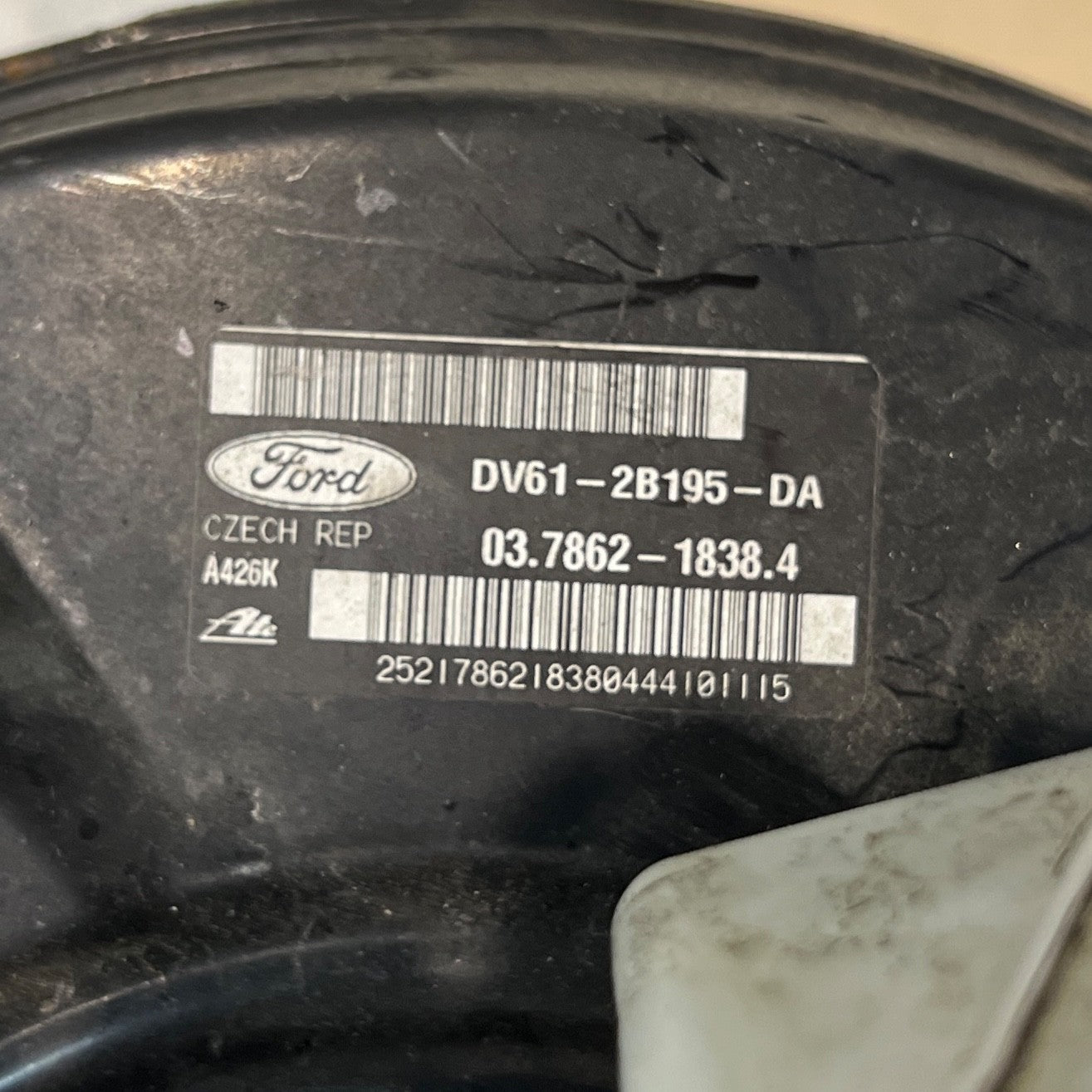 FORD C-MAX MK2 2011-2015 BRAKE SERVO AND MASTER CYLINDER DV612B195DA