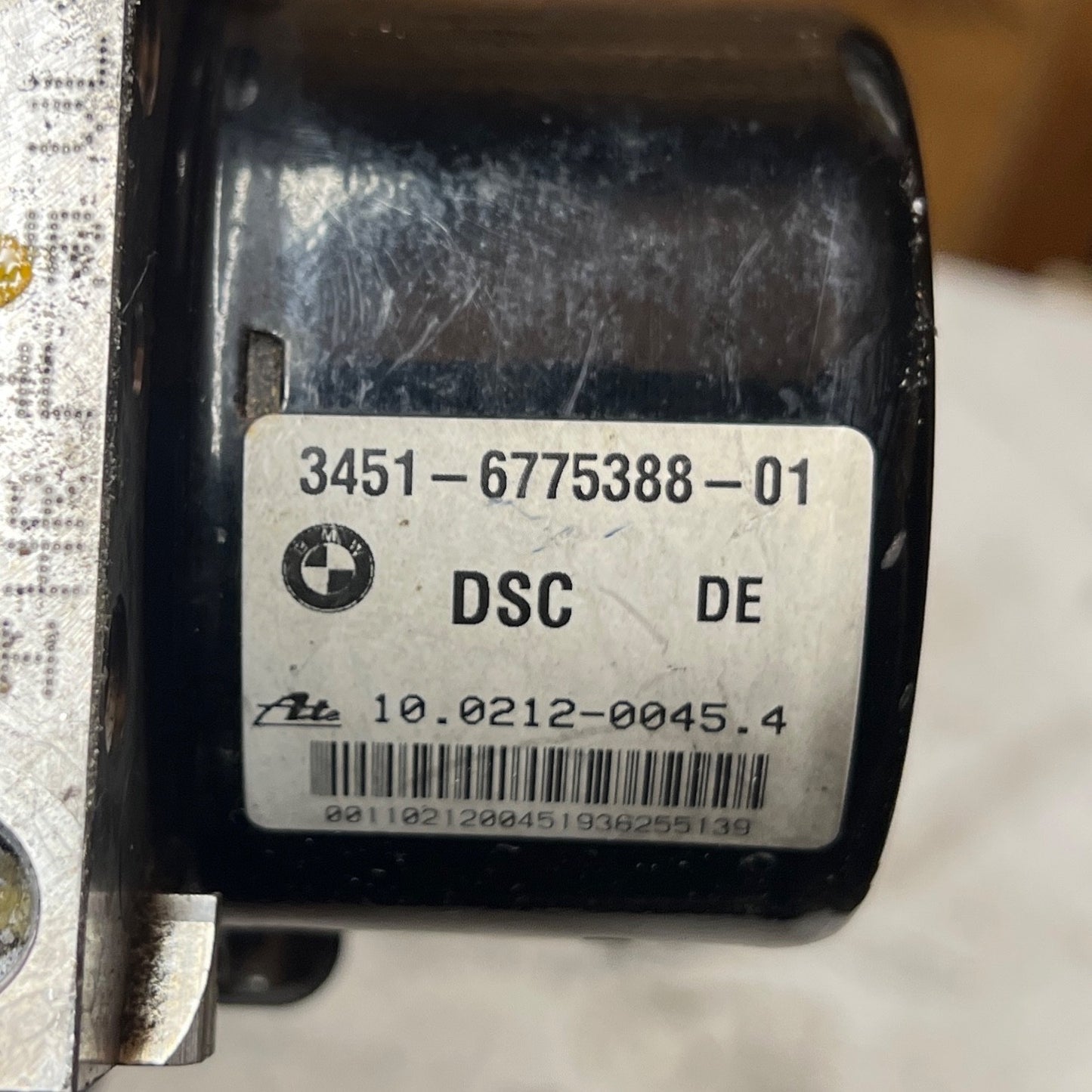 BMW 1 3 Series E87 E90 E91 N52 M57N2 ABS DSC Hydro Braking Pump 6775388 6775389