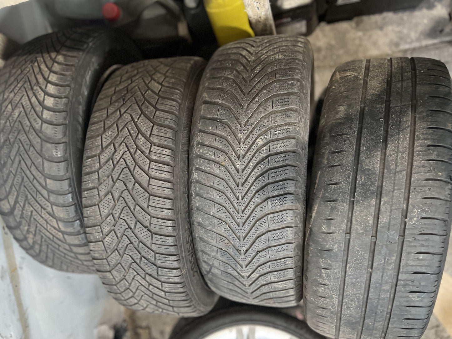 2013-2017 Hyundai i30 Alloy Wheels Set 4 w/ Tyres I10 I20 Kia 205/55/16