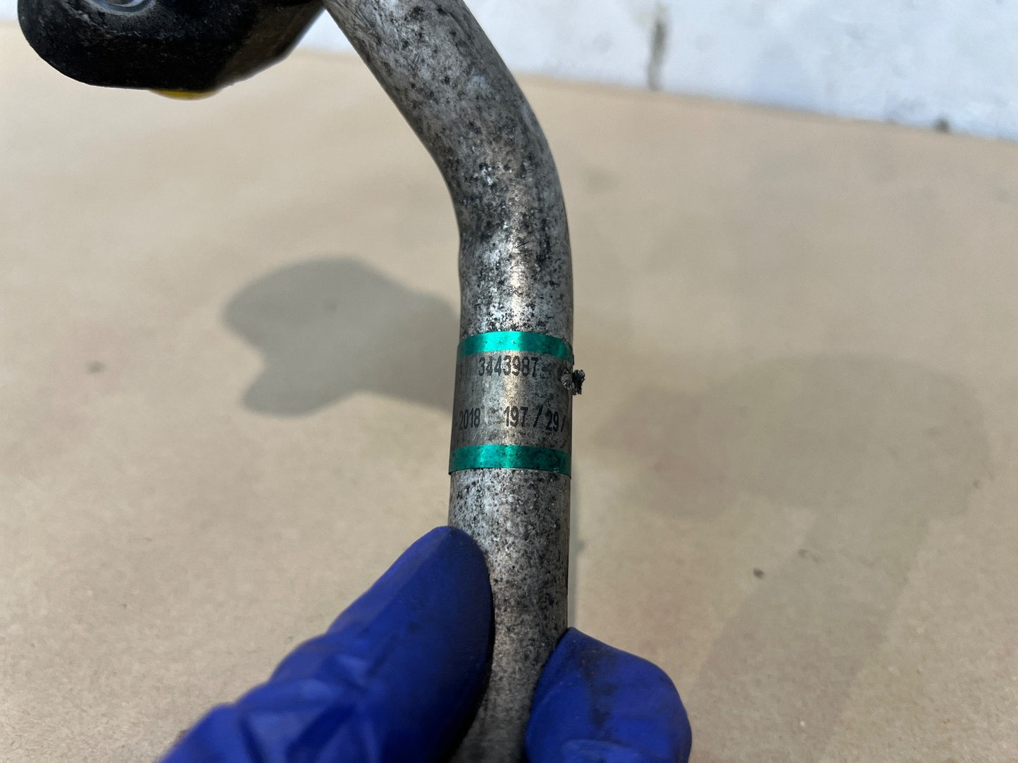 BMW X3 E83 LCI 3.0sd M57N2 Air Conditioning Pipe Refrigerant Line A/C 3443987