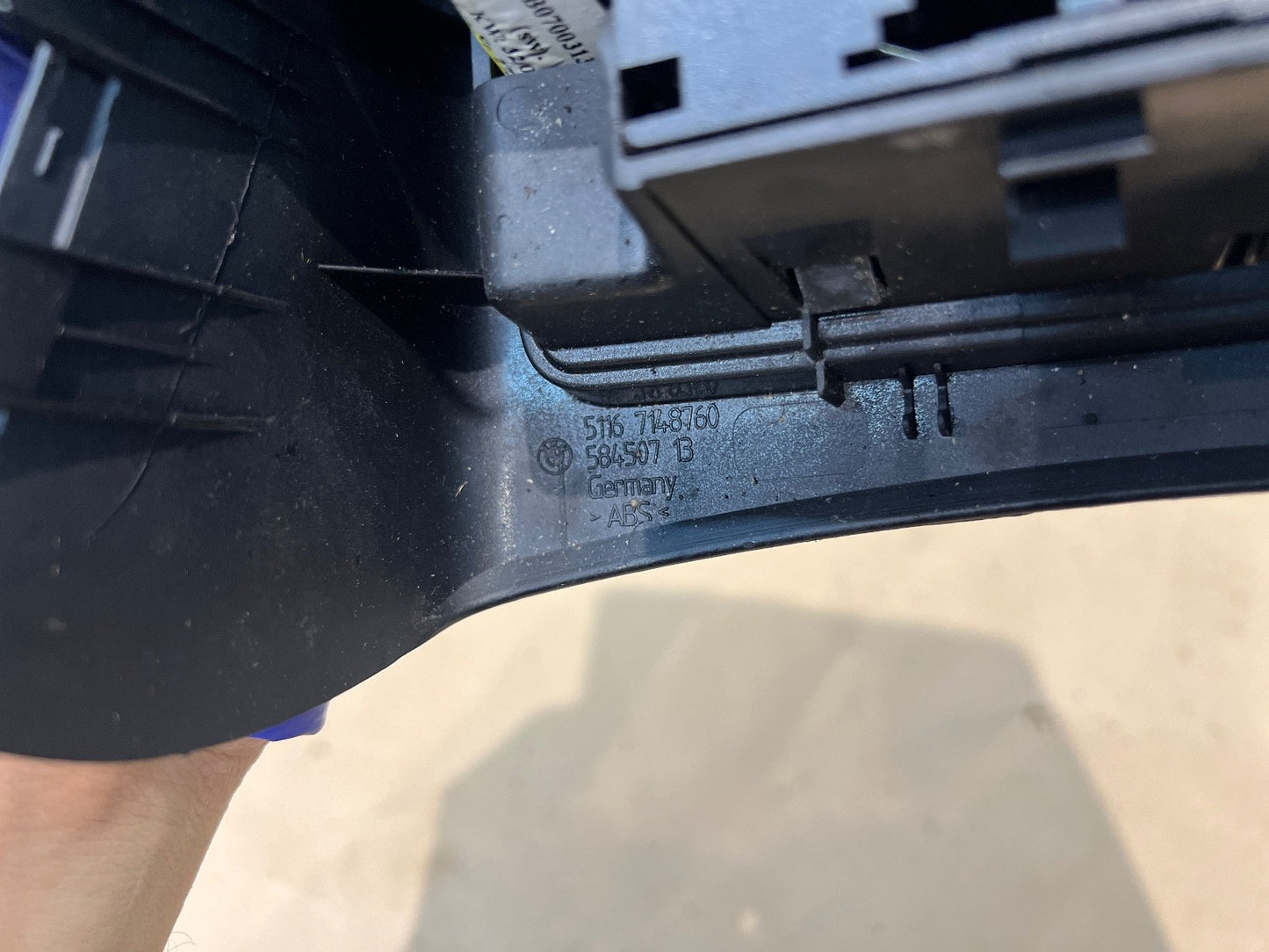 BMW 3 Series E90 E91 Rear Air Vent with Dual 12V Socket 7804171