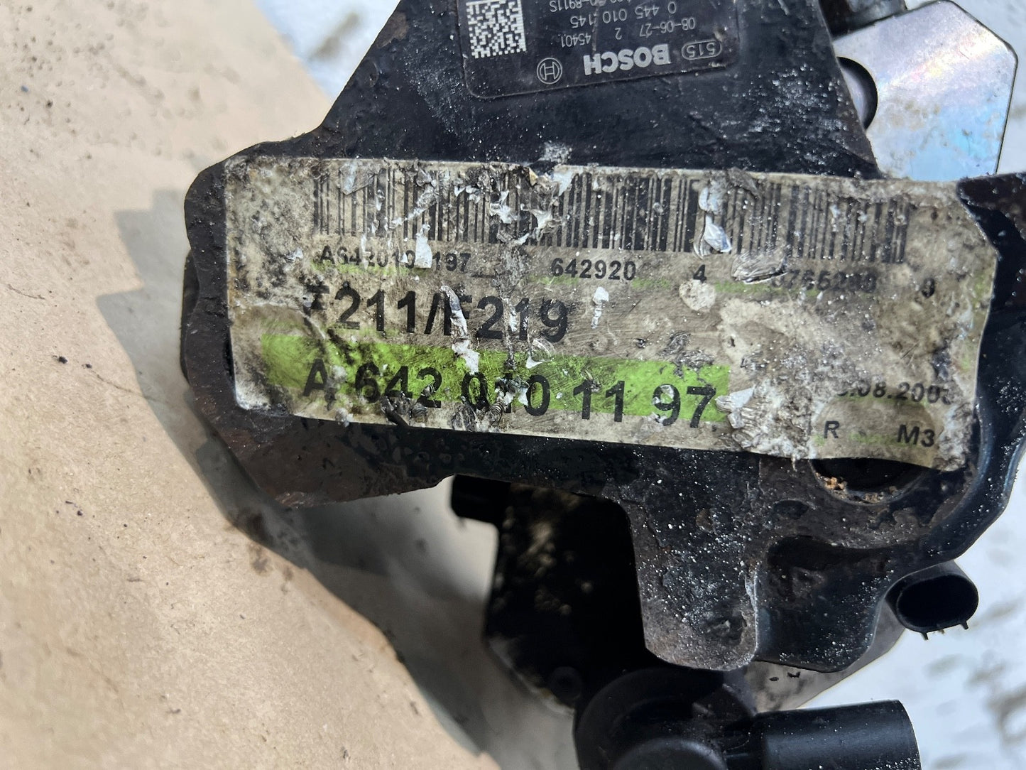 2008-2014 Mercedes 3.0 Diesel V6 CDI High Pressure Fuel Pump A6420101197