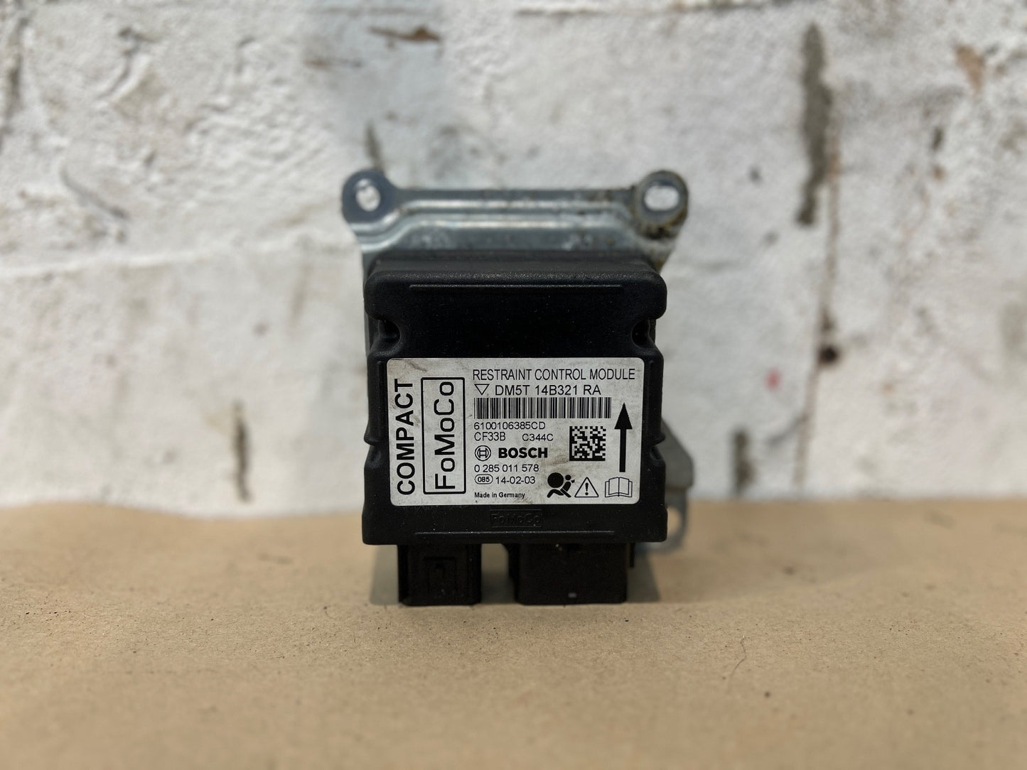 2010-2015 FORD C-MAX TITANUM AIRBAG CONTROL MODULE DM5T-14B321-RA