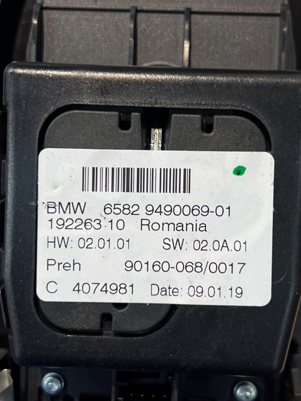 BMW F20 F21 F30 F31 F32 F80 M3 Switch Multifunction Button Controller 9866964