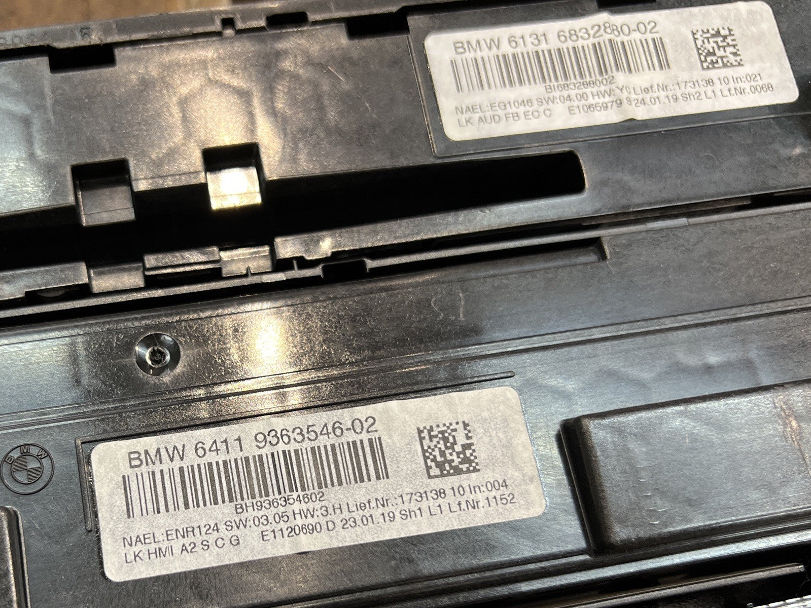 BMW 3 4 SERIES F30 F31 F32 F34 F36 A/C CLIMATE CONTROL UNIT 9363546