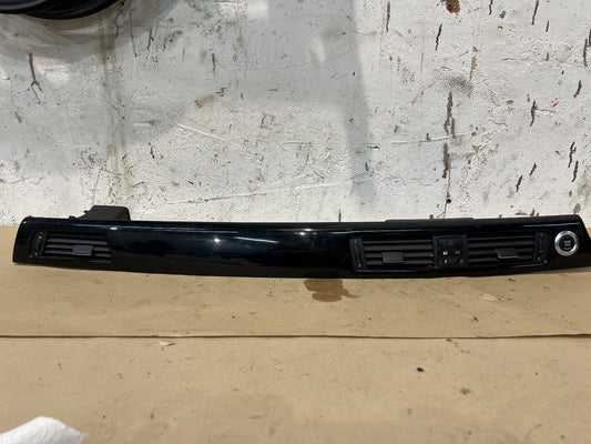 05-13 BMW 3 SERIES DASHBOARD INDIVIDUAL PIANO BLACK TRIM 7132852 E90 E91 E92 E93