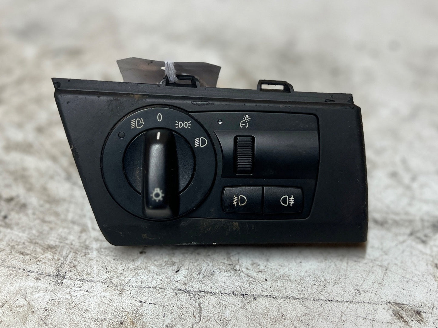 BMW X3 E83 LCI Headlight Light Control Element Switch Panel Panel 3420285