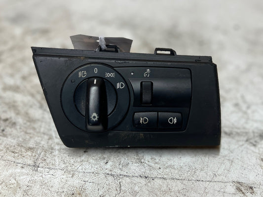 BMW X3 E83 LCI Headlight Light Control Element Switch Panel Panel 3420285