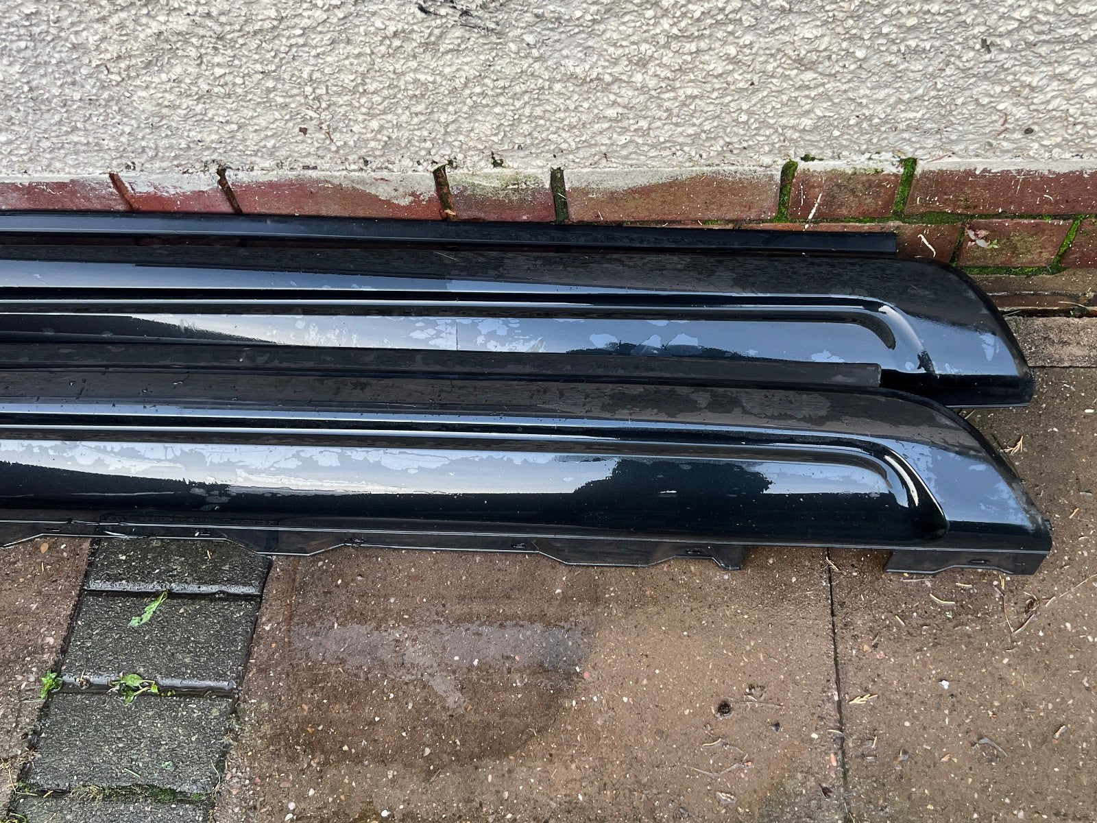 BMW X3 E83 M SPORT PASSENGER PAIR LEFT RIGHT SKIRT 475 BLACK SAPPHIRE 3414421/2