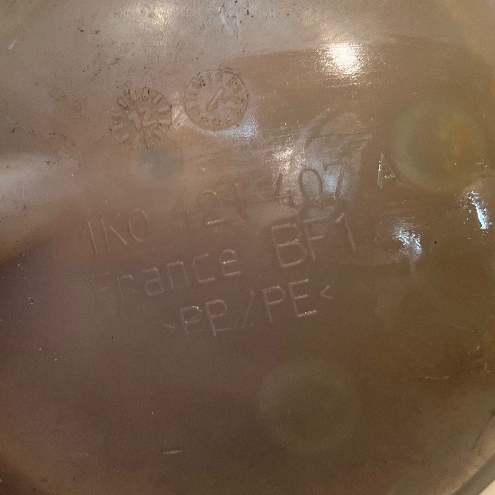 Volkswagen Diesel Coolant Expansion Overflow Bottle Tank 2008-2015 1K0121407A