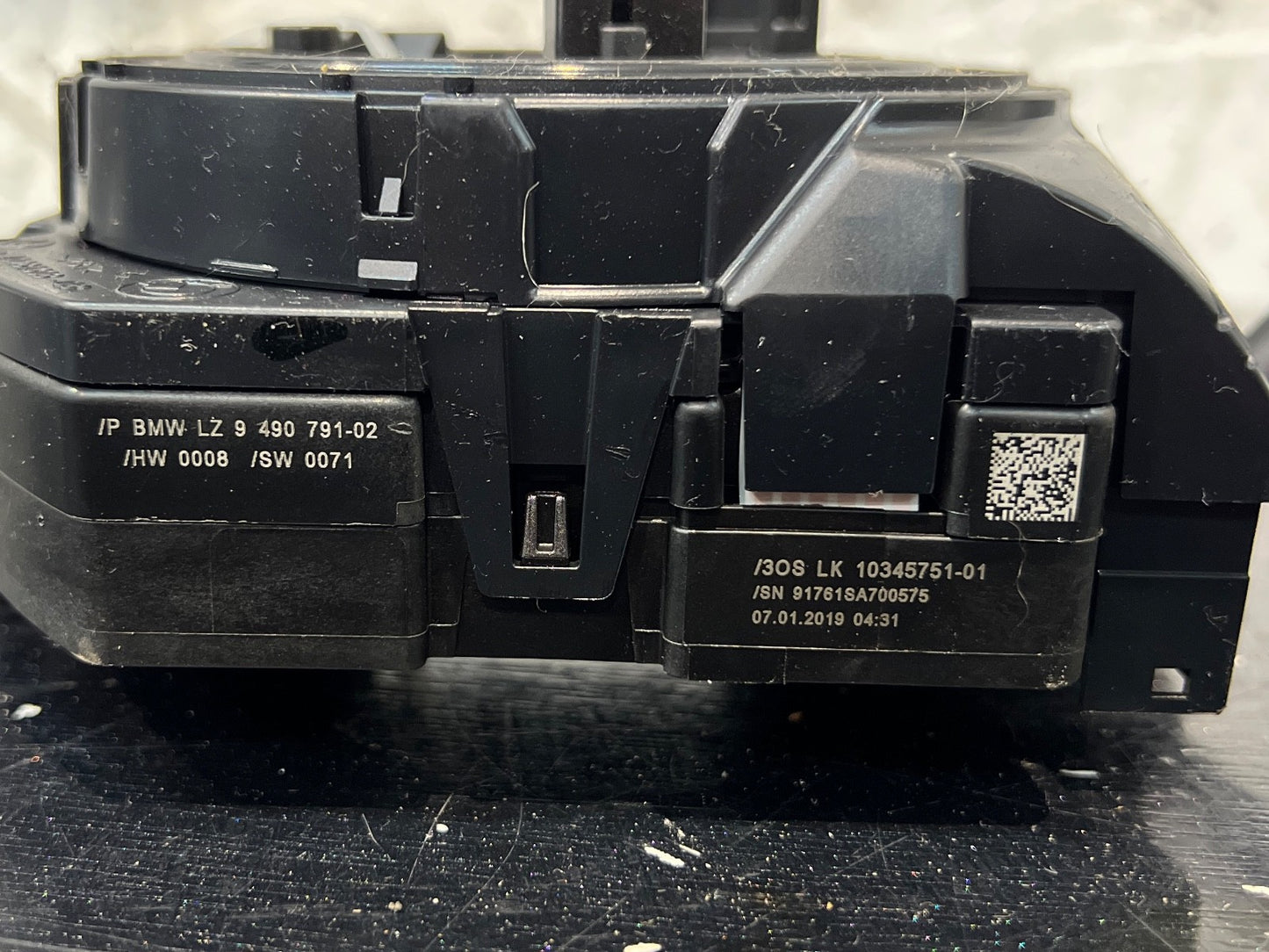 BMW F-SERIES TURN INDICATOR WIPER CONTROL STALK +SLIP RING 9490791 / A16021-D137