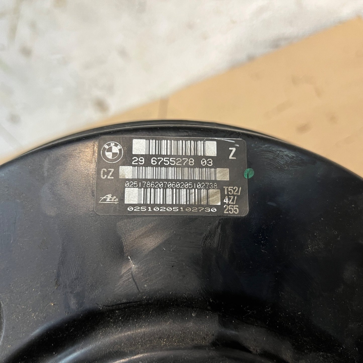 BMW E46 3 Series Brake Servo Booster Master Cylinder 6755278