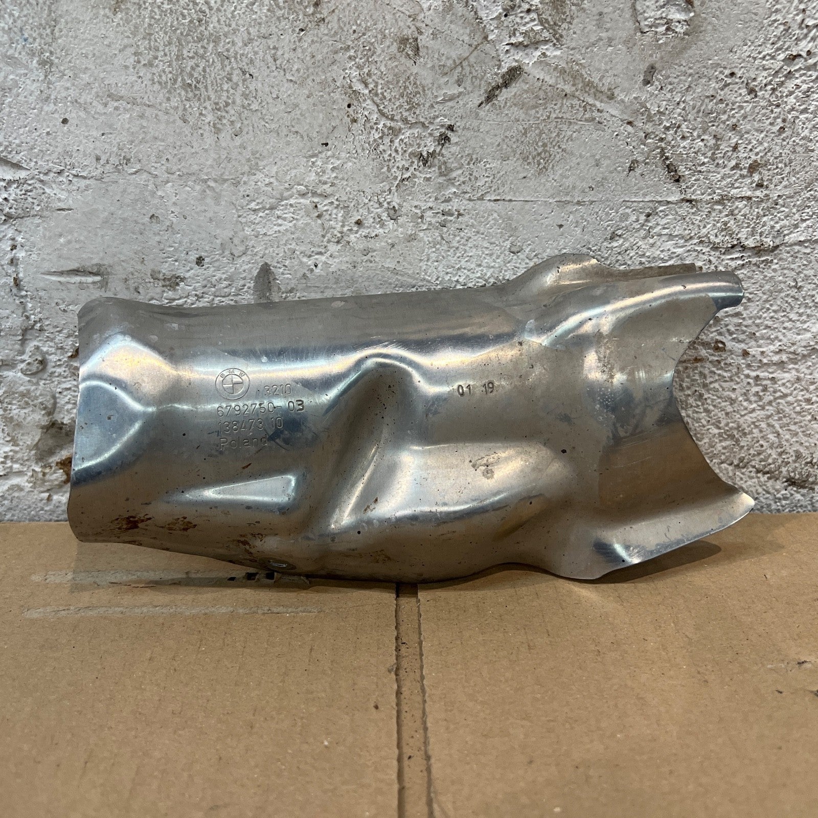 2013-19 BMW 3 4 SERIES F30 F31 F32 STEERING BOX HEAT RESISTANT PLATE 6792750