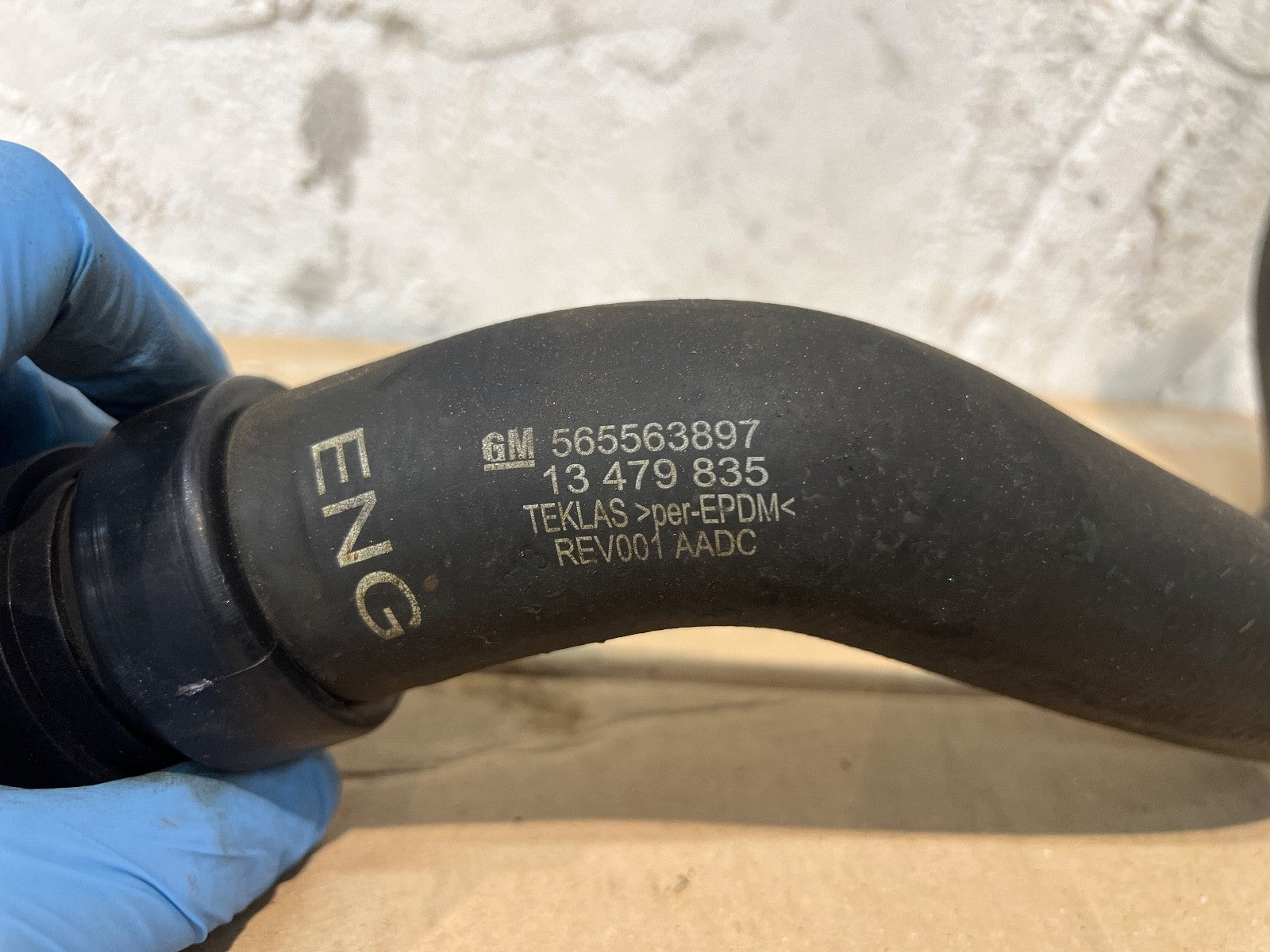 16-21 VAUXHALL ASTRA K MK7 1.6 DIESEL WATER COOLANT PIPE HOSE B16DTU 565563897