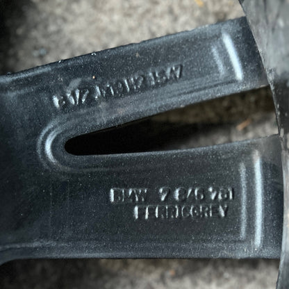 GENUINE BMW 3 4 SERIES F30 F32 F36 442M REAR ALLOY WHEEL 7846781 Orbital Grey