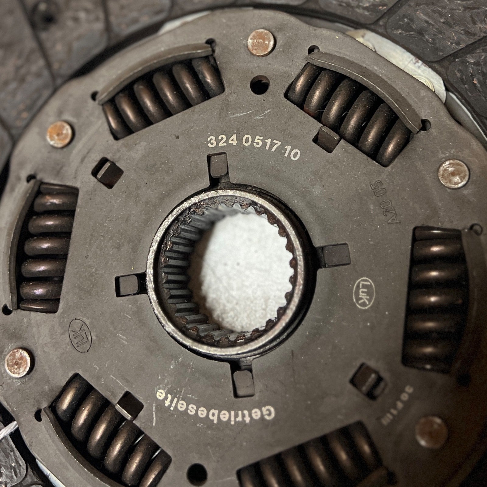 GENUINE BMW 325d 330d M57n2 Diesel LUK Clutch Kit 3240517 GIR52998 BARELY USED