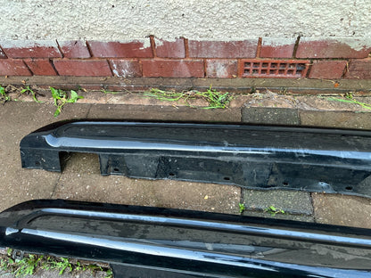 BMW X3 E83 M SPORT PASSENGER PAIR LEFT RIGHT SKIRT 475 BLACK SAPPHIRE 3414421/2