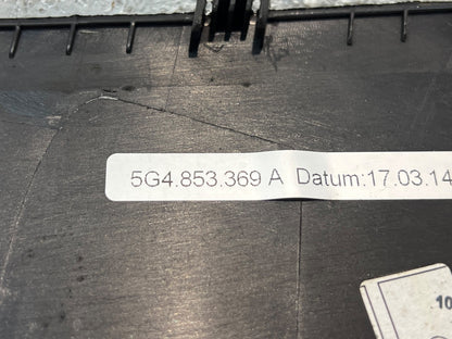 VOLKSWAGEN GOLF GTD MK7 METAL Door Left Interior Sill Trim 5G4853371C 5G4853369