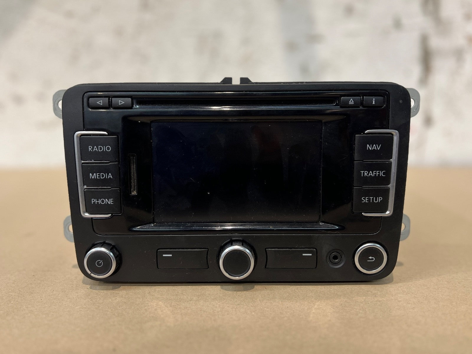 VW GOLF POLO PASSAT SCIROCCO MK3 08-14 SAT NAV STEREO RADIO HEAD UNIT 3C0035279M