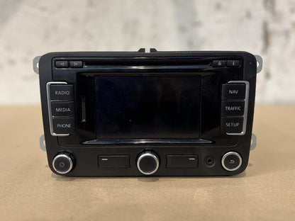 VW GOLF POLO PASSAT SCIROCCO MK3 08-14 SAT NAV STEREO RADIO HEAD UNIT 3C0035279M