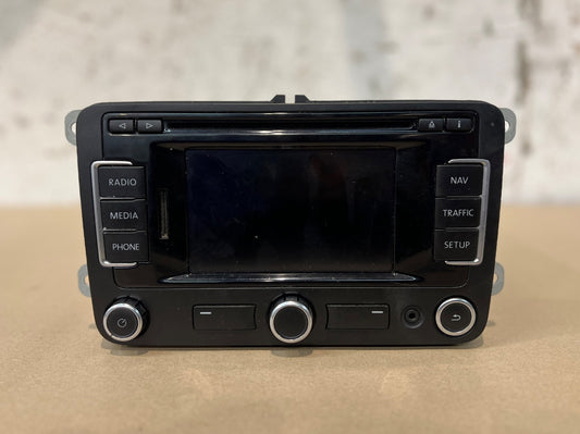 VW GOLF POLO PASSAT SCIROCCO MK3 08-14 SAT NAV STEREO RADIO HEAD UNIT 3C0035279M