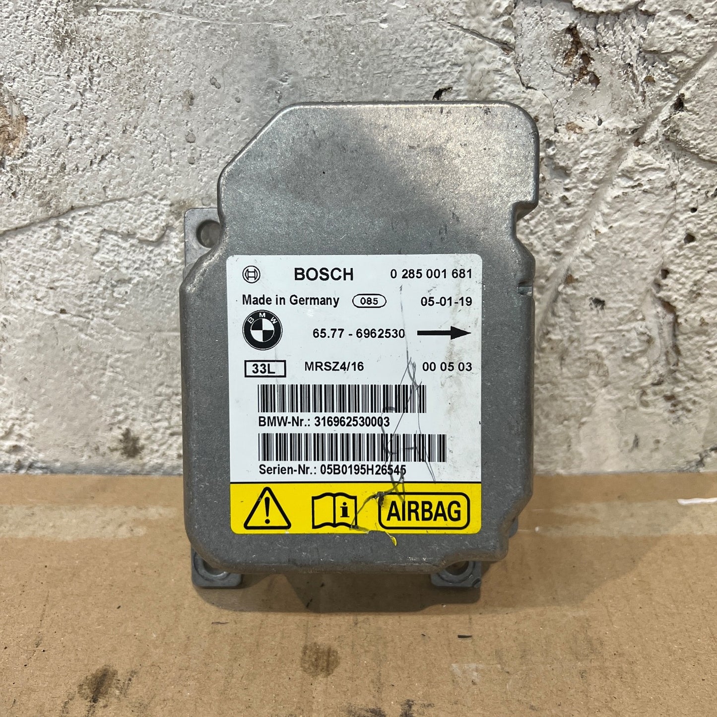 BMW E46 E53 Air Module Control Unit ECU Genuine Oem 6962530