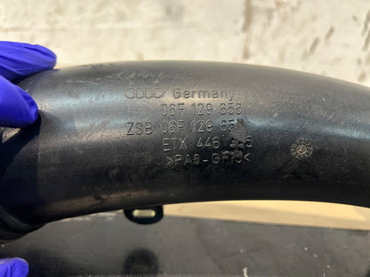 VOLKSWAGEN AUDI SKODA SEAT AIR INTAKE PIPE PETROL DIESEL 06F 129 656 (FITS MANY)