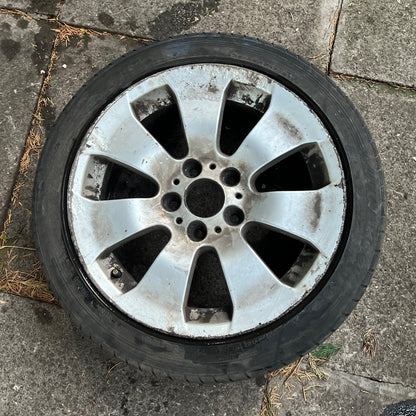 BMW E90 E92 E93 3 SERIES 05-12 ALLOY WHEEL & TYRE SPIDER SPOKE 158 17" 6775596