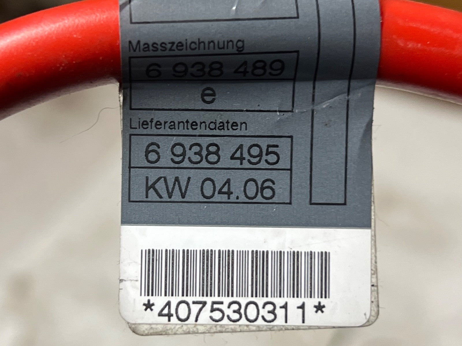 BMW E82 E84 E88 E90 E91 E92 Positive Battery Terminal Pole 6938495 6938489