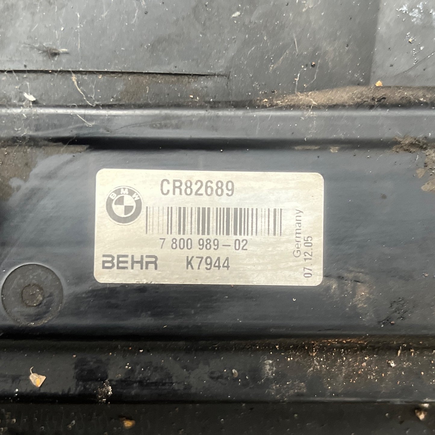 BMW E60 E61 5 SERIES Diesel Complete Rad Pack 7787440/7795823