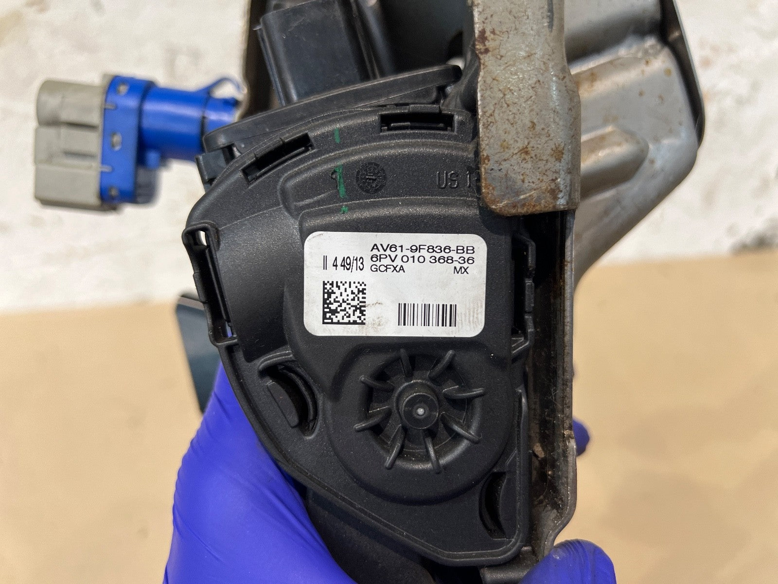 2010-2015 Ford C-MAX MK2 Throttle Accelerator/ Brake Pedal Assembly AV619F836BB