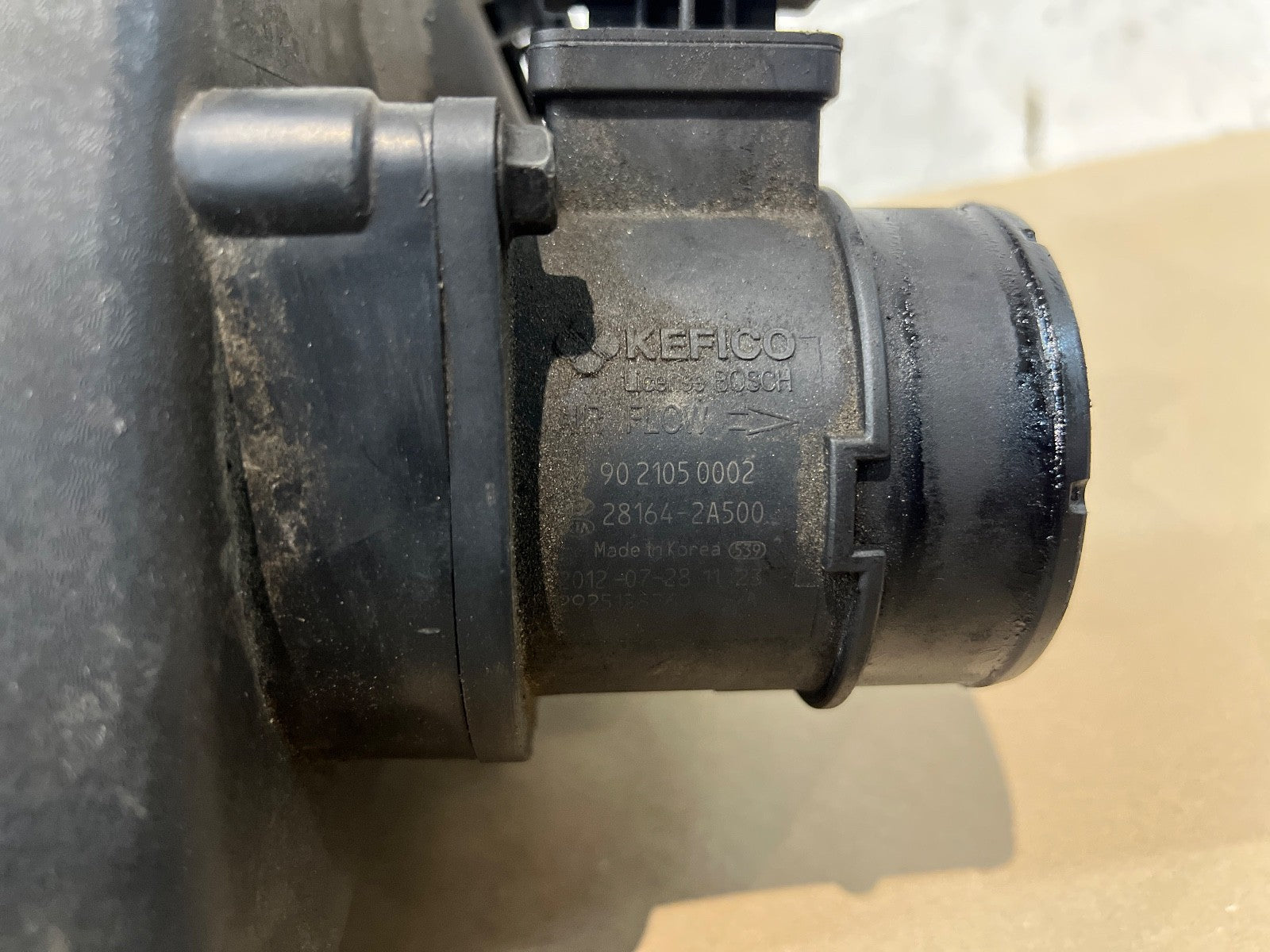 GENUINE 2012-2015 KIA/HYUNDAI DIESEL AIR FLOW METER MAF SENSOR 28164-2A500