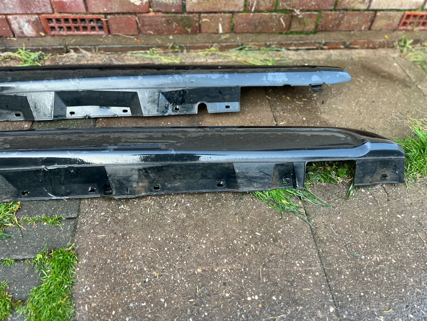 BMW X3 E83 M SPORT PASSENGER PAIR LEFT RIGHT SKIRT 475 BLACK SAPPHIRE 3414421/2