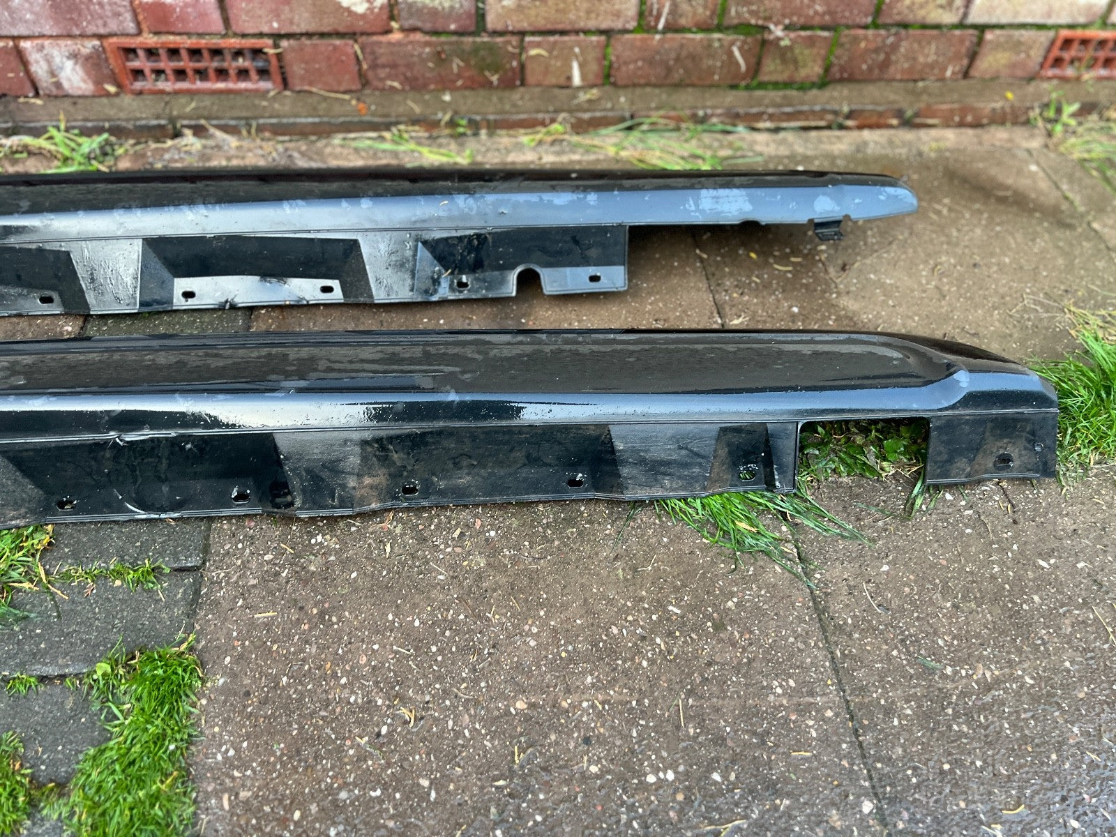 BMW X3 E83 M SPORT PASSENGER PAIR LEFT RIGHT SKIRT 475 BLACK SAPPHIRE 3414421/2