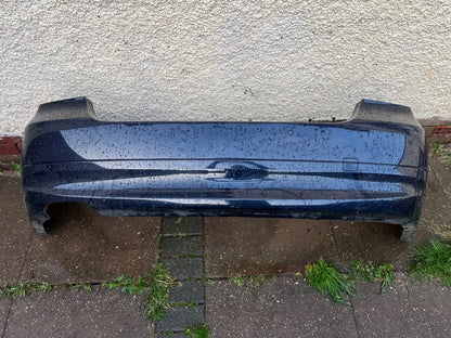 BMW 3 Series E90 Saloon Monocco A35 Blue Metallic SE Rear Bumper PDC MINT