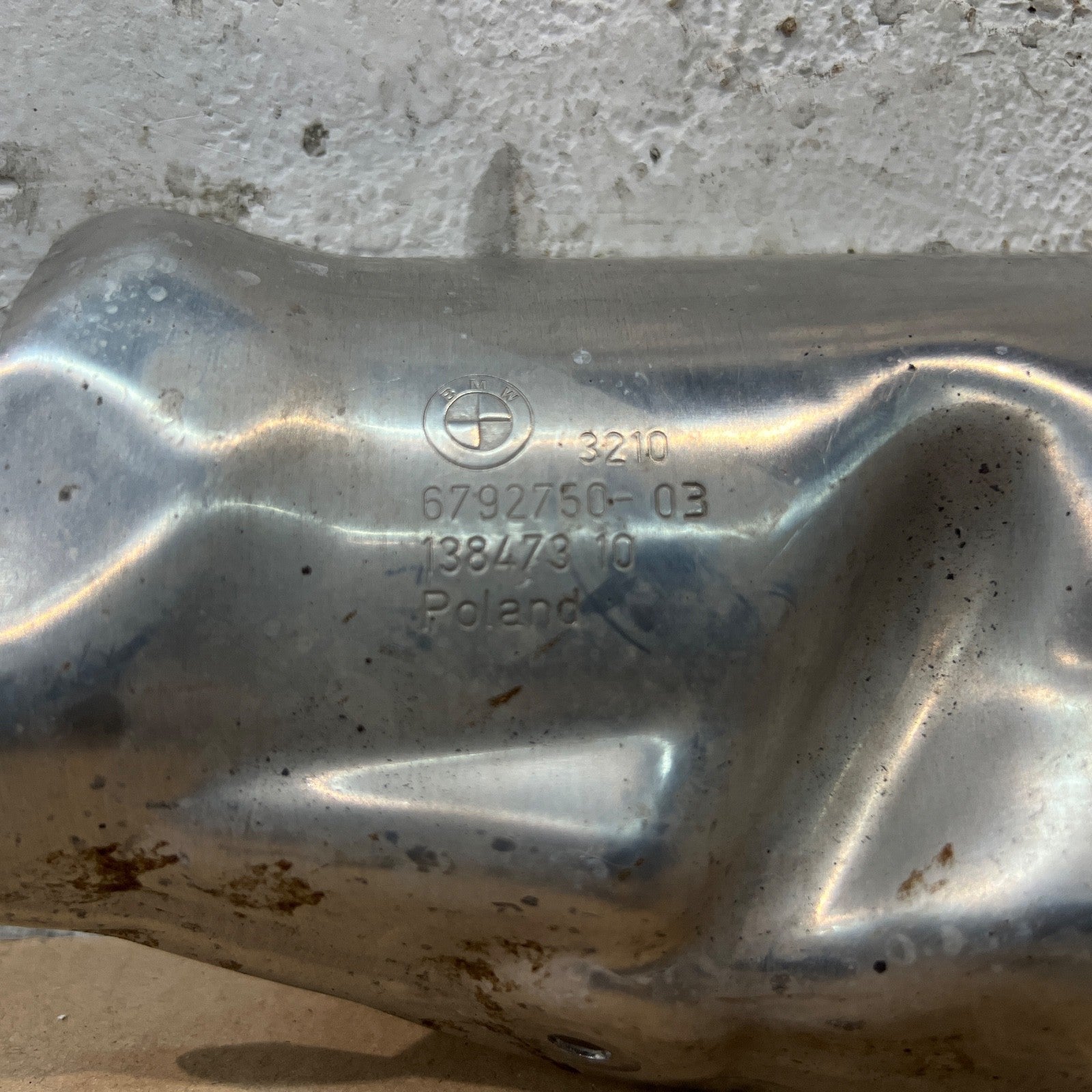 2013-19 BMW 3 4 SERIES F30 F31 F32 STEERING BOX HEAT RESISTANT PLATE 6792750