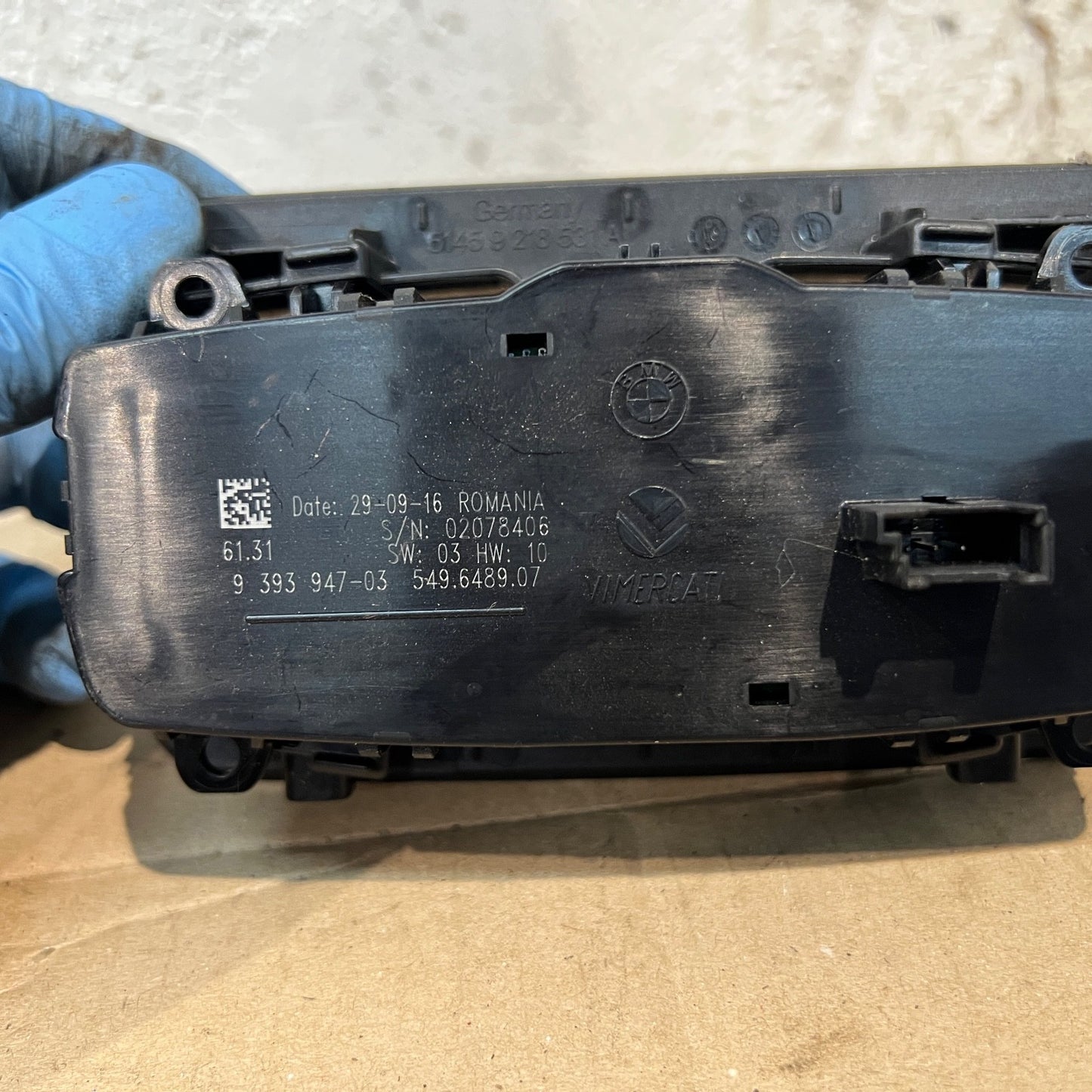 BMW Headlight Control Switch 1 2 3 4 Series F20 F21 F22 F23 F30 F32 F33 9393947