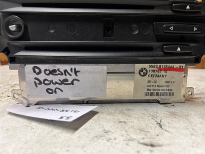 BMW E90 E91 E92 E93 CCC SAT NAV HEAD UNIT RADIO PROFESSIONAL NAVIGATION 9138444