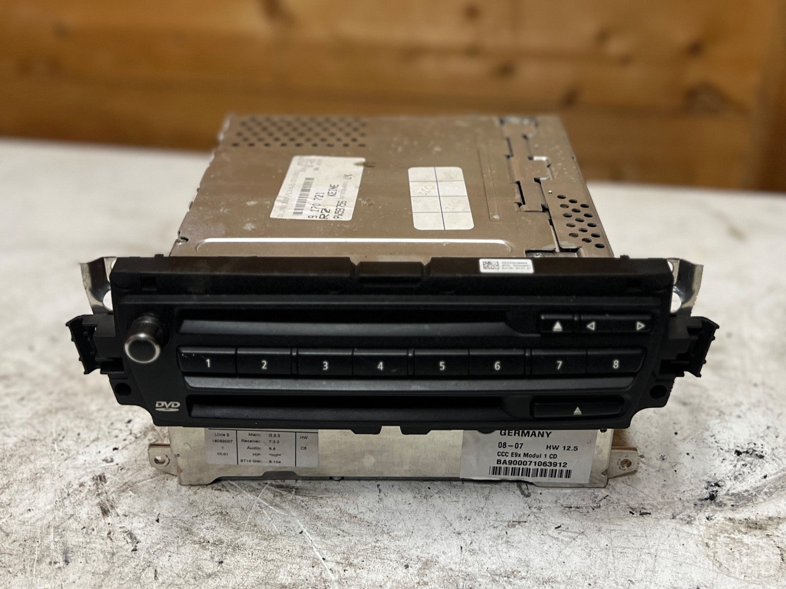 BMW 3 Series E90 E91 E92 E93 CCC Professional Navigation System 9170721 TESTED