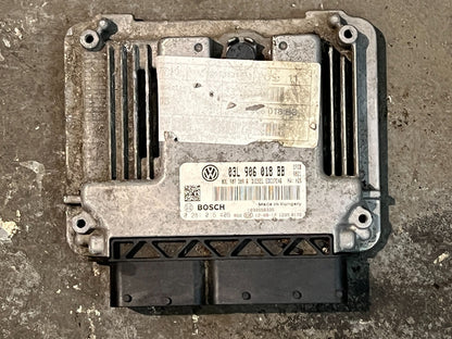 VW AUDI SEAT SKODA 2.0 TDI ECU 03L906018 EDC17C36 Used