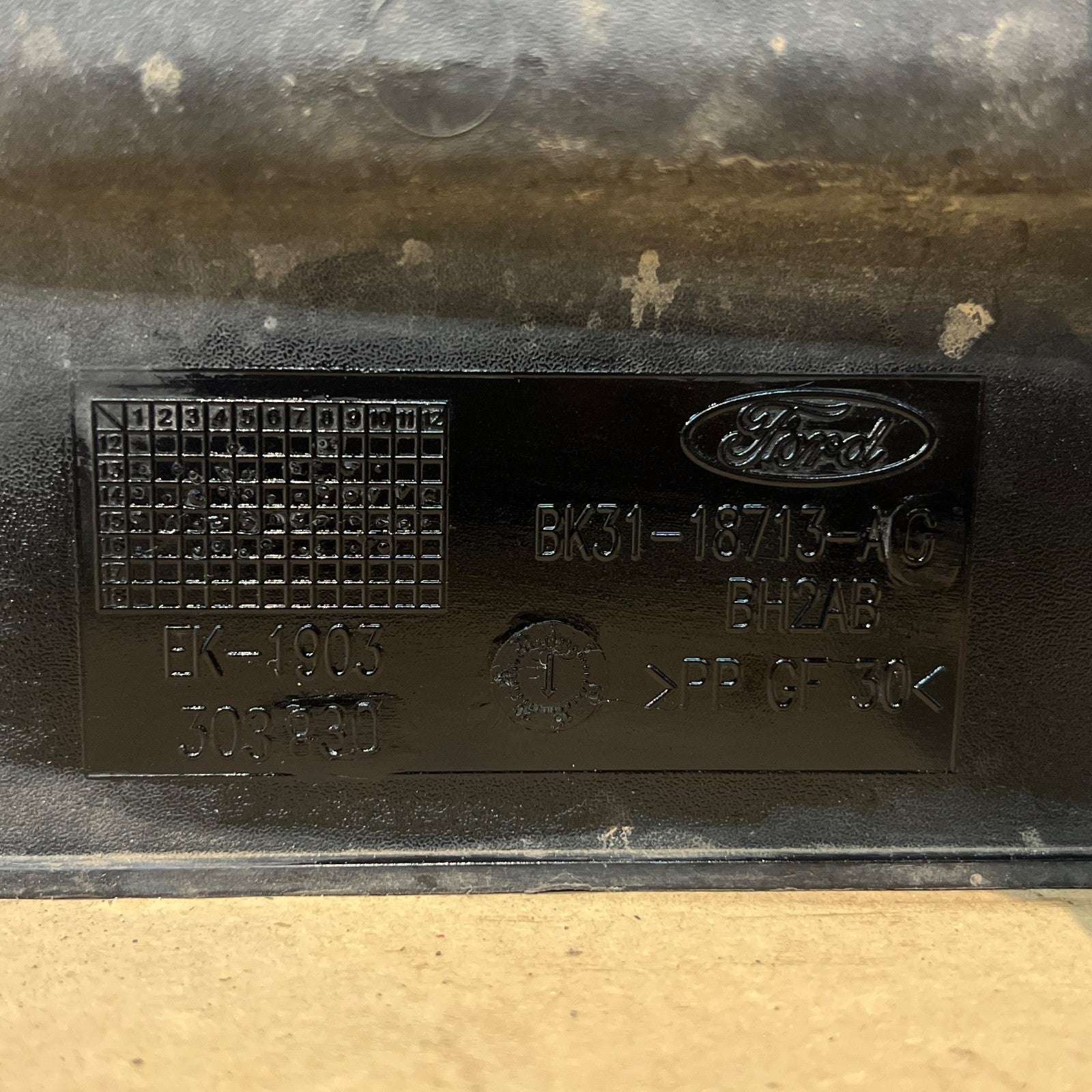 Ford Transit MK8 CMAX AIR INTAKE DUCT 2.0 2013-2023 P/N BK3118713AG BK3118713